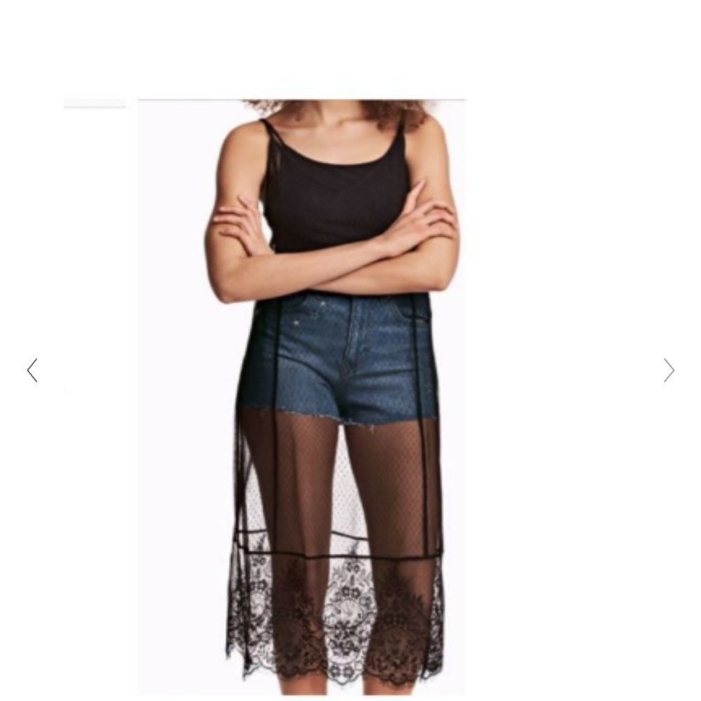 H&m Coachella official collection mesh  dress